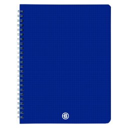 Cuaderno tapa polipropileno Bruneau A5 17x22 cm cuadricula 5x5 mm 100 páginas