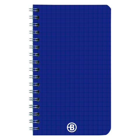 Cuaderno tapa polipropileno Bruneau 9x14 cm cuadricula 5x5 mm 100 páginas