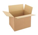 Caisse américaine kraft brun simple cannelure L 50 x l 40 x H 30 cm