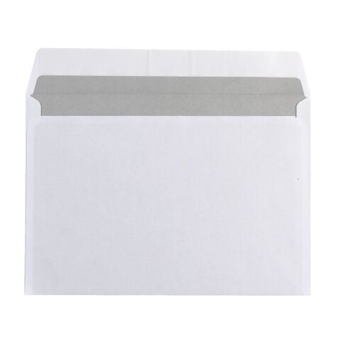 Enveloppe 162 x 229 mm budget 80 g SF bande protectrice - Boîte de 500