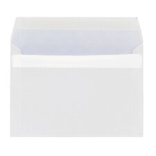 Enveloppe 114 x 162 mm budget 80 g SF auto blanche - Boîte de 500