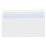 Enveloppe 110 x 220 mm budget 80 g SF bande protectrice blanche - Boîte de 500