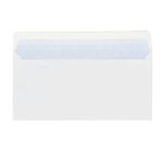 Enveloppe 110 x 220 mm budget 80 g SF bande protectrice blanche - Boîte de 500