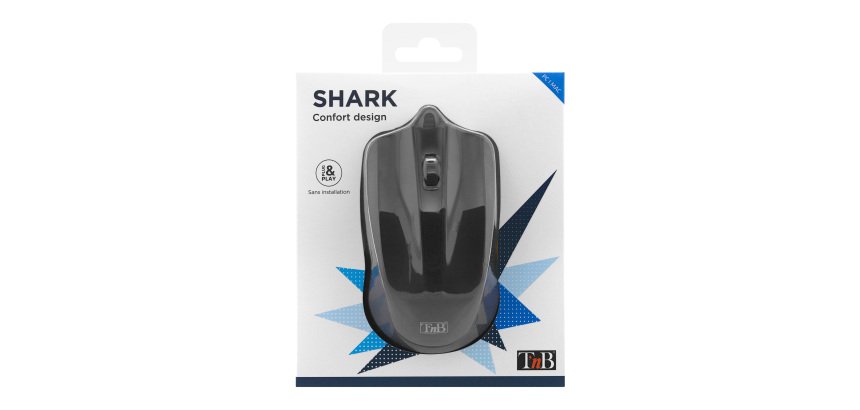 Ratón con cable Shark TnB