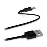 Cable USB/Apple Lightning TnB de 2 m color negro