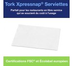 Serviette papier 2 plis Xpressnap Tork - Paquet de 1000