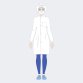 Kit visitatore monouso in PLP bianco, 1 unità