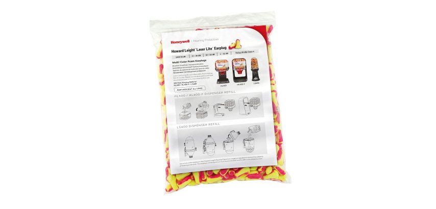 Refill di inserti auricolari PIP Laser Lite per dispenser HL400™ AM, 35 dB, 200 paia