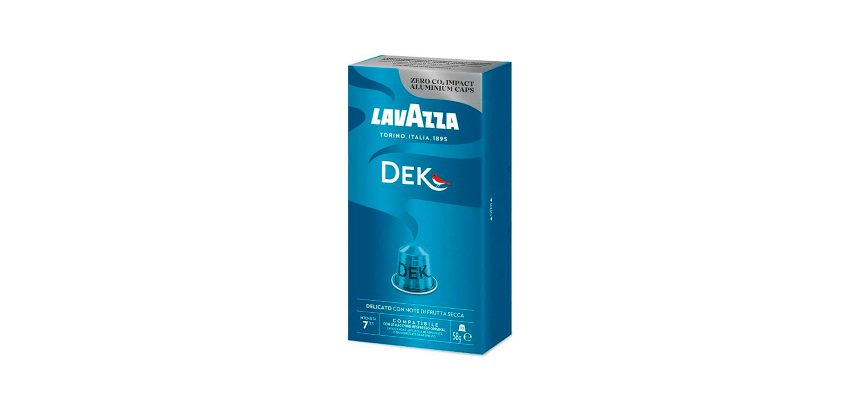 Capsule in alluminio compatibili Nespresso® Dek Lavazza 10 unità