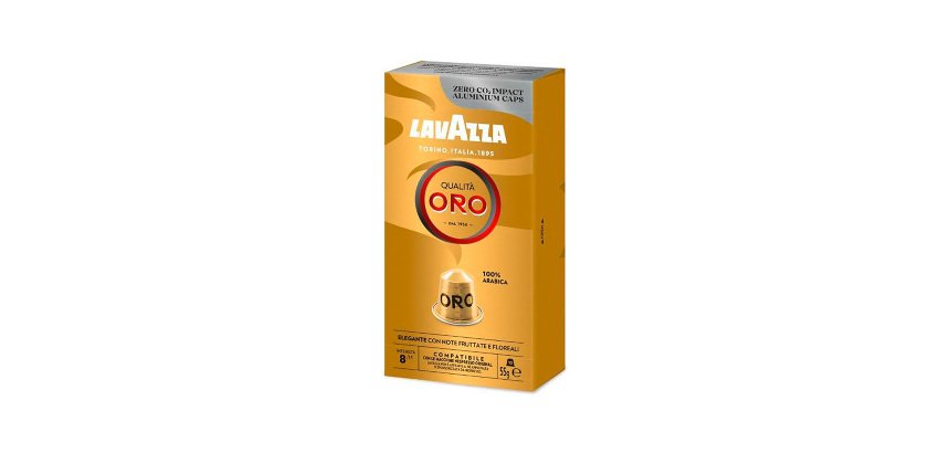Capsule in alluminio compatibili Nespresso® Qualità Oro Lavazza 10 unità
