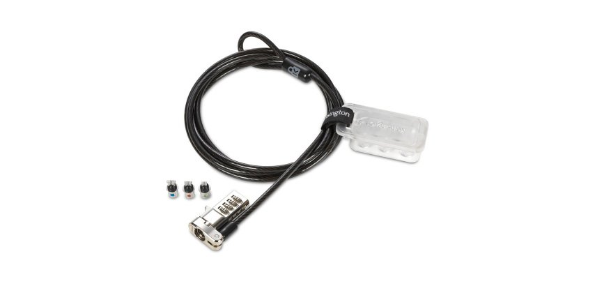 Cavo di Sicurezza - Lucchetto per laptop Kensington universale 3 in 1 con chiave