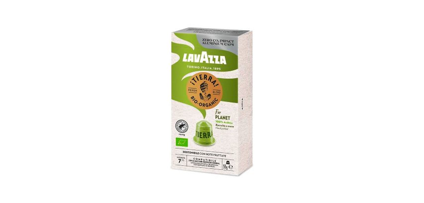 Capsule in alluminio compatibili Nespresso® ¡Tierra! For Planet Lavazza 10 unità