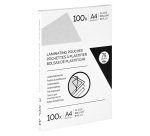 Buste Pouches per plastificazione A4 trasparente lucido 250µ 100 unità