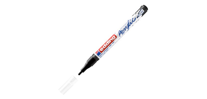 Marcatore acrilico Edding 5300 punta fine 1 - 2 mm