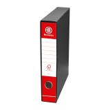 Registratore Bruneau Commerciale dorso 5 cm cartone 28,5 x 32 rosso