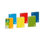 Quaderni Blasetti One Color Impatto Zero Con spirale A4 a quadretti 80 pagine 6  pz + foglietti per appunti seconda vita inclusi nel prezzo