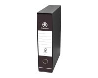 Registratore Bruneau Protocollo dorso 8 cm cartone 28,5 x 35 nero