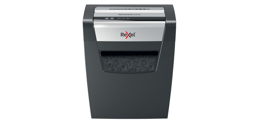 Distruggidocumenti Rexel X312 taglio a frammento livello di sicurezza p-3 12 fogli