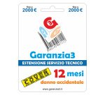 Garanzia 3 Cover Massimale 2000 - 12 mesi