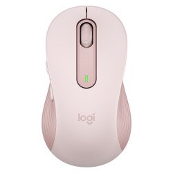 Souris sans fil Signature M650 Logitech Médium rose