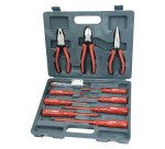 BRÜDER MANNESMANN VDE Screwdriver & Pliers Set, 11 pieces