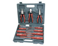 BRÜDER MANNESMANN Kit de tournevis & pinces VDE, 11 pièces