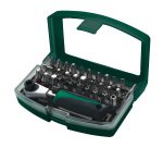 BRÜDER MANNESMANN Jeu d'embouts 32 pièces, mallette plastique