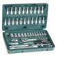 Doppendoos 1/4" BRÜDER MANNESMANN, 46-delig