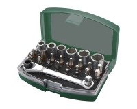 BRÜDER MANNESMANN Jeu d'embouts & de douilles, 24 pièces