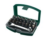 BRÜDER MANNESMANN Jeu d'embouts & de douilles, 24 pièces