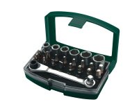 BRÜDER MANNESMANN Jeu d'embouts & de douilles, 24 pièces