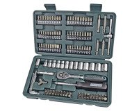 BRÜDER MANNESMANN Jeu de douilles & embouts, 130 pièces