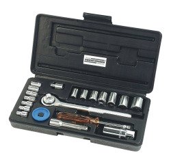 Jeu de douilles 1/4'  3/8', 20 pièces