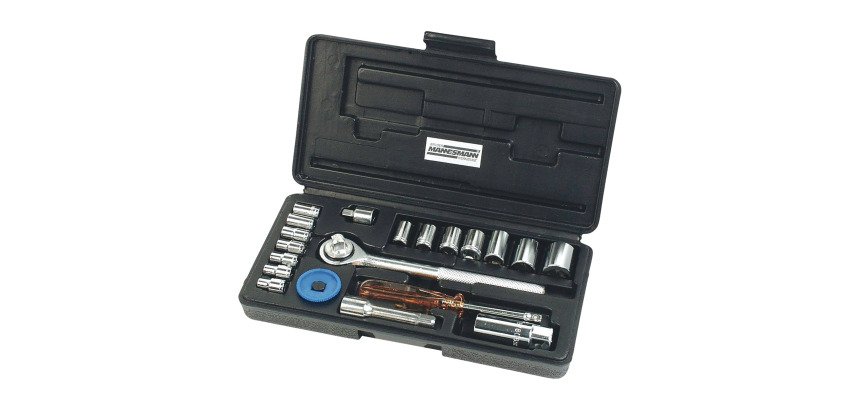 Steckschlüsselsatz 1/4' 3/8', 20-teilig