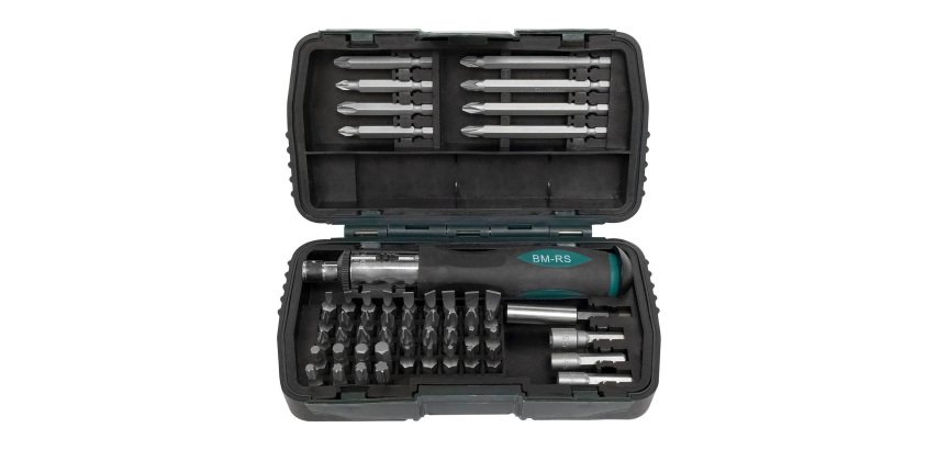 BRÜDER MANNESMANN Bit Set, 53 Pieces, Plastic Box