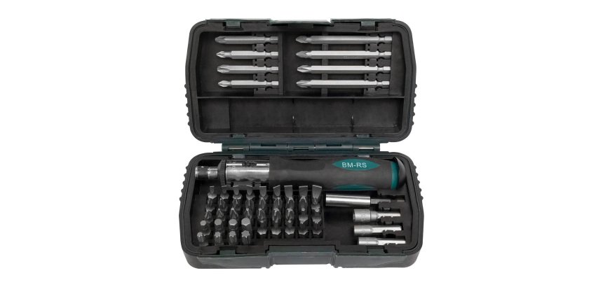 BRÜDER MANNESMANN Kit d'embouts, 53 pièces, boîte plastique