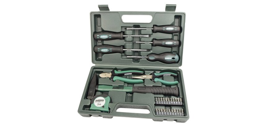 Gereedschapsset in koffer BRÜDER MANNESMANN, 31-delig