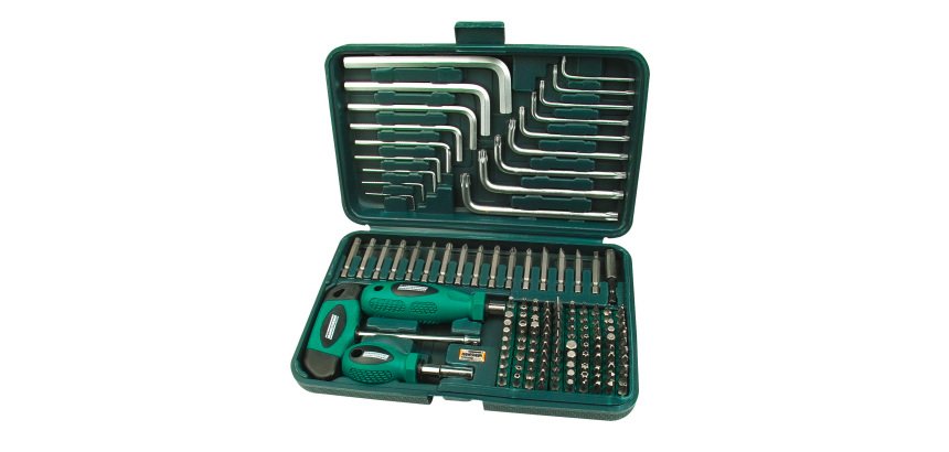 BRÜDER MANNESMANN Bit Set, 139 Pieces, Box