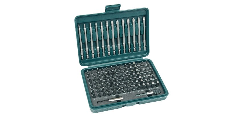 BRÜDER MANNESMANN Bit Set, 113 Pieces, Box