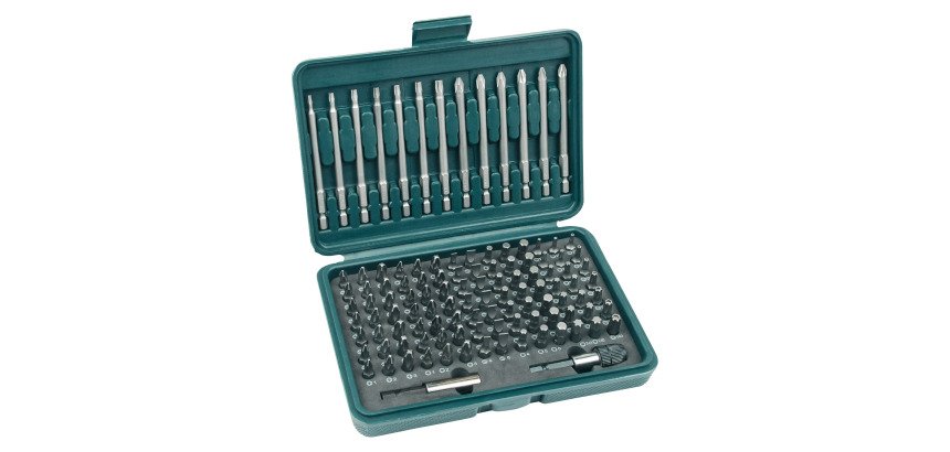 BRÜDER MANNESMANN Jeu d'embouts, 113 pièces, boîte