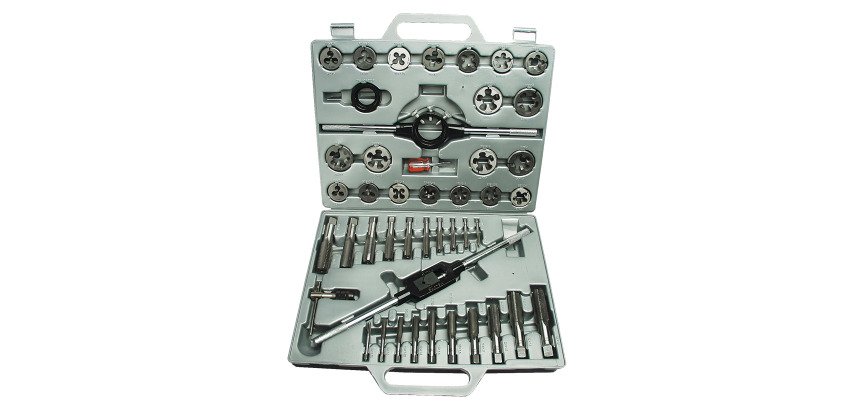 Kit de tarauds, 45 pièces, malette