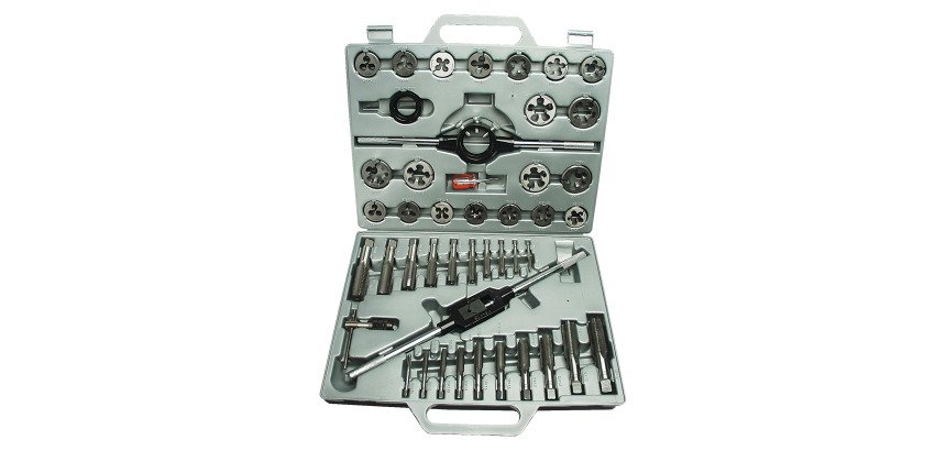 Handtappenset, koffer, 45-delig