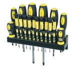 Jeu de tournevis 18 pièces, support mural