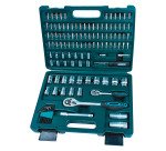 Doppendoos 1/4 en 1/2" BRÜDER MANNESMANN, 115-delig