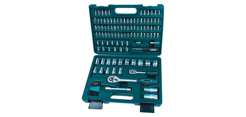 Doppendoos 1/4 en 1/2" BRÜDER MANNESMANN, 115-delig