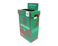 Boîte de collecte pour le tri et le recyclage des cartouches - Lot de 3