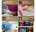 Dymo LW S0904980 Authentic XL Shipping Labels White 104 x 159 mm 220 Labels