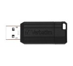 Chiavetta USB Verbatim PinStripe 32 gb nero