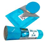 Scotch Flex and Seal Shipping Roll Blue 380mm x 3m, Easy Packaging Alternative to Postage Bags