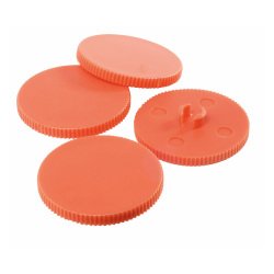 Rapid Spare Perforator Disks HDC150 Orange/Silver 150 sheets holes 10 pieces